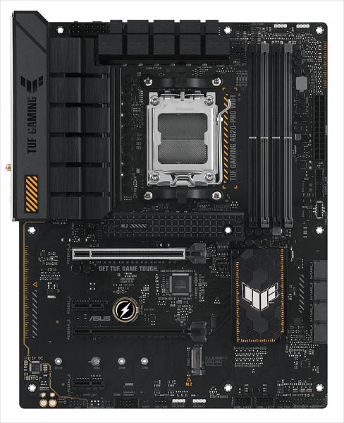Материнская плата ASUS TUF GAMING A620-PRO WIFI, Socket AM5, A620, 4*DDR5, DP+HDMI, 4xSATA3, 2xM.2, Audio, Gb LAN, USB 3.2, USB 2.0, ATX; 90MB1FR0-M0EAY0 (TUF GAMING A620-PRO WIFI) фото 1