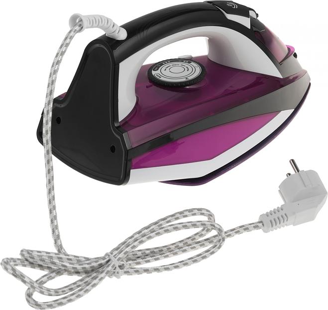 Утюг Centek CT-2344 VIOLET 2400Вт, керамическая подошва, мощный паровой удар, самоочистка, 330мл фото 4