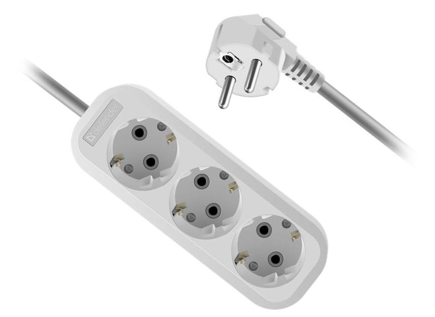 Defender Удлинитель R330 16 А, 15 м [99370], с заземлением фото 1