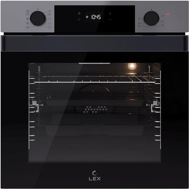 Духовой шкаф Электрический Lex EDP 610 IX Wide Series нержавеющая сталь фото 1
