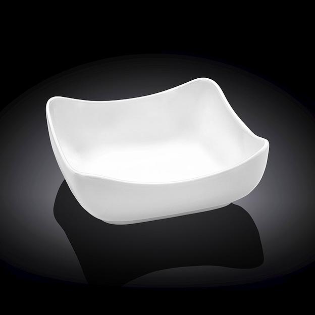 Салатник квадр. 115*115 мм. 300 мл. h=45/60 мм. Wilmax /6/48/ фото 1