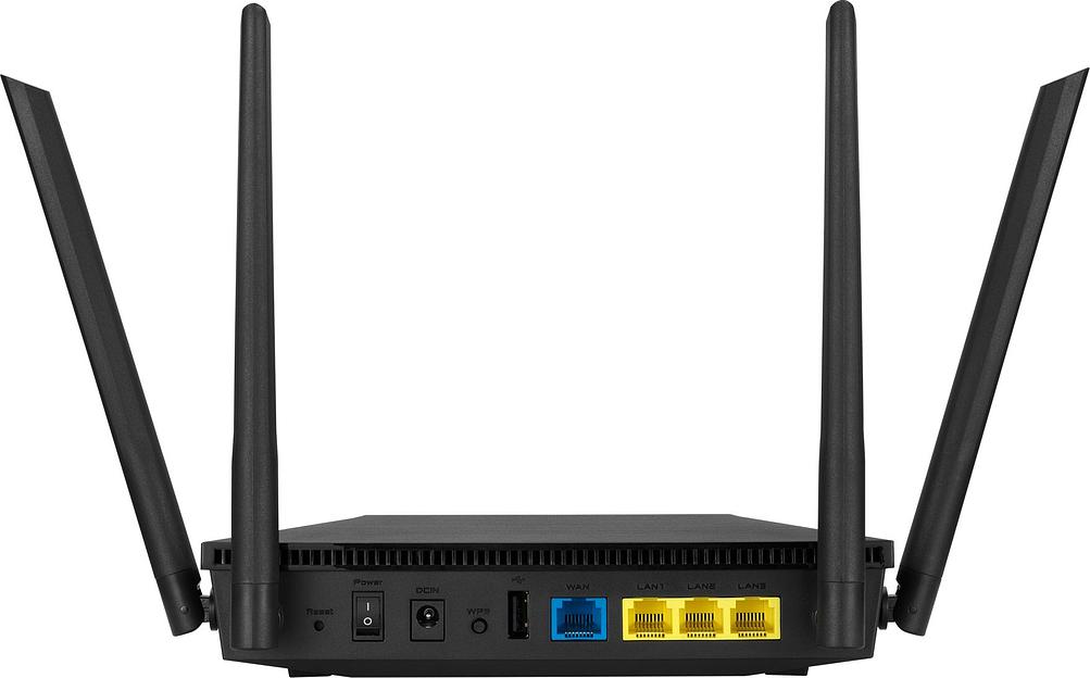 Роутер беспроводной Asus RT-AX53U AX1800 10/100/1000BASE-TX/4G ready фото 4