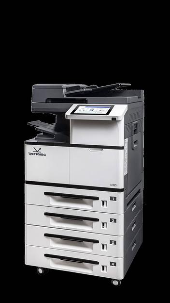 Мфу МФУ Катюша M325p принтер/копир/сканер/факс, 25 стр/мин А3 Ч/Б, 1200 dpi. CPU 800 МГц, 2048 Мб RAM, Ethernet, USB, USB-host. Стартовый тонер 6000 отп. До 100 000 отп/мес. (M325p) фото 2