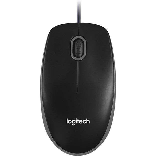 Мышь Logitech B100 for business черный оптическая (800dpi) USB фото 1