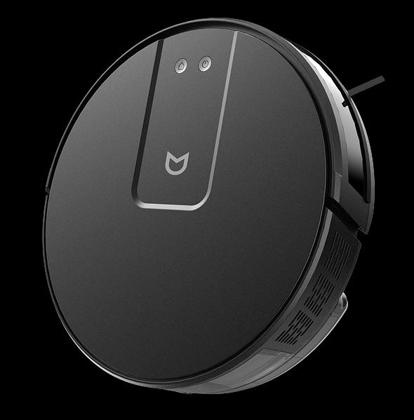 Робот-пылесос с гироскопом Robot vacuum IRBIS Peach 0121,2500 mAh,28W,2000Pa, Hyroscope, Black, charging stat, remote, roller brush & cloth for wet, 2 in 1 water tank & dust collector, brushes 2, HEPA filter 2, cleaning brush (IRP0121_b) фото 1