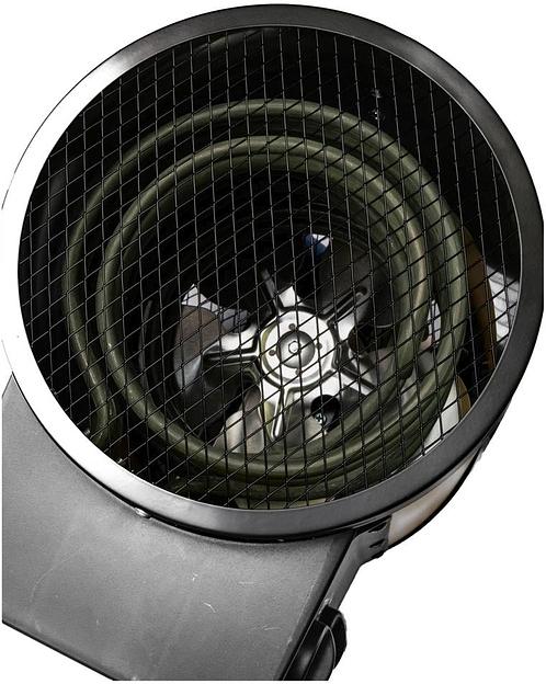 Тепловая пушка электрическая RedVerg RD-EHR5A/380 5000Вт желтый/черный фото 7