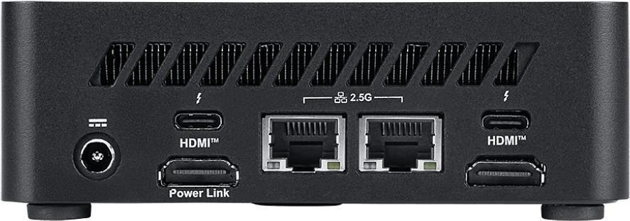 Неттоп MSI Cubi NUC AI 1UMG-043XRU Core Ultra 5 125H (1.2) 16Gb SSD512Gb Graphics CR без ОС 2xGbitEth WiFi BT 120W черный (9S6-B20911-043) фото 2