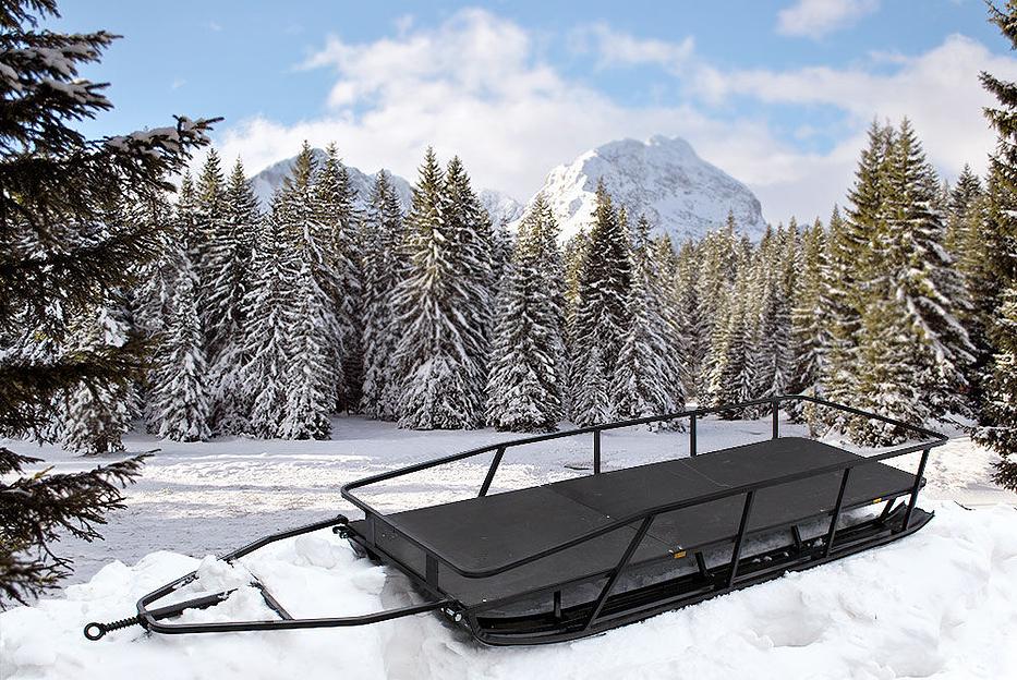 Аэросани Бурлак 20 л.с.(460 см3) электрозапуск с санями ПГД - 2500 фото 8