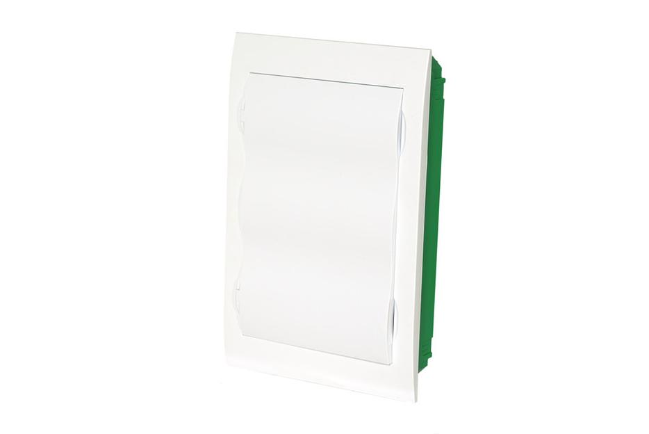 Корпус встраиваемый City9 Box IT 3 ряда 36мод. 2 розетки с бел. дверцей SE EZ9E312P2FIT фото 5