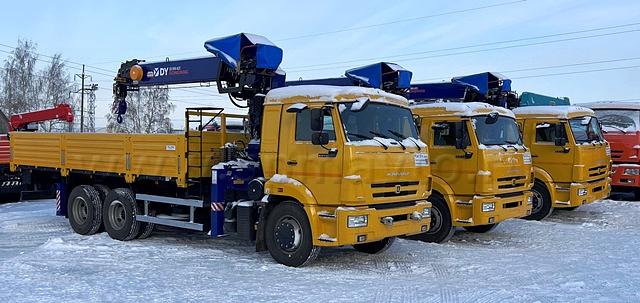 Бортовой автомобиль КАМАЗ 65115 с КМУ Dong Yang SS1956 ACE фото 1