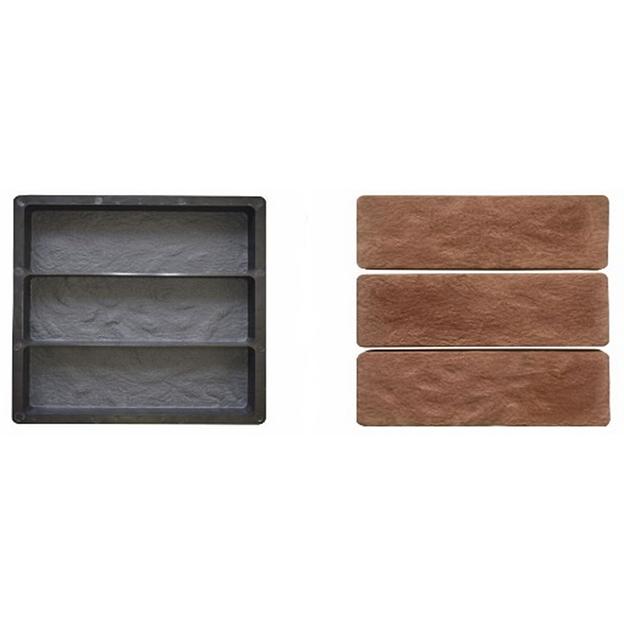 Формы для брусчатки «Эльбрус №3» 300х100х30 (3 шт) фото 1