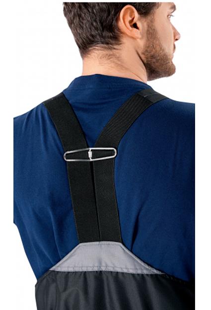 Полукомбинезон УРАН утеплённый, серо-чёрный фото 4