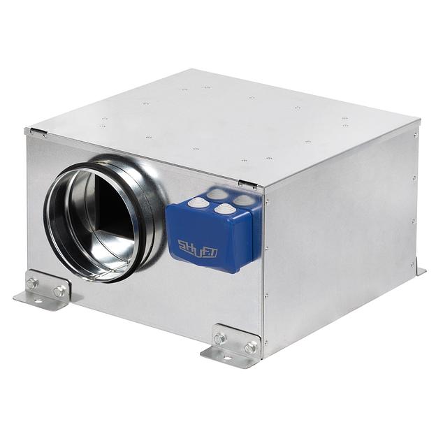 Вентилятор канальный круглый в звукоизолированном корпусе SHUFT ICFE 200 VIM фото 1