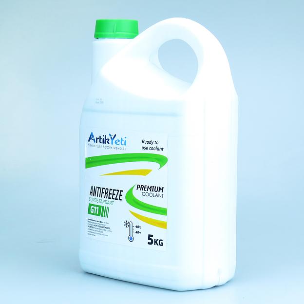 ArtikYeti Antifreeze Euro Standart G11 зеленый 5кг фото 3