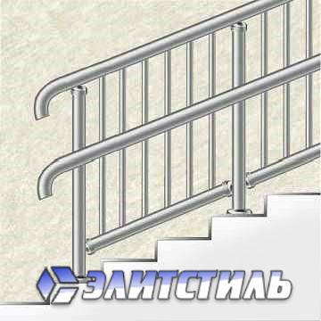 Перила для школ и садов с 2 поручнями фото 1