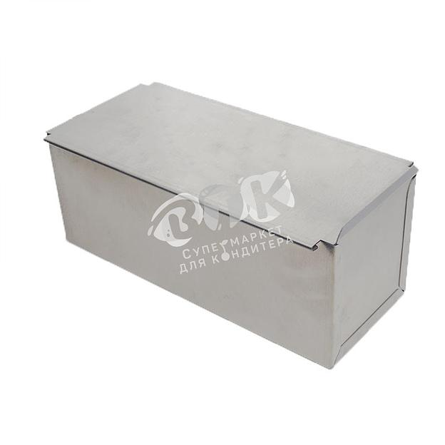 Форма для тостового хлеба антипригарная с крышкой 100х100х200 мм фото 3