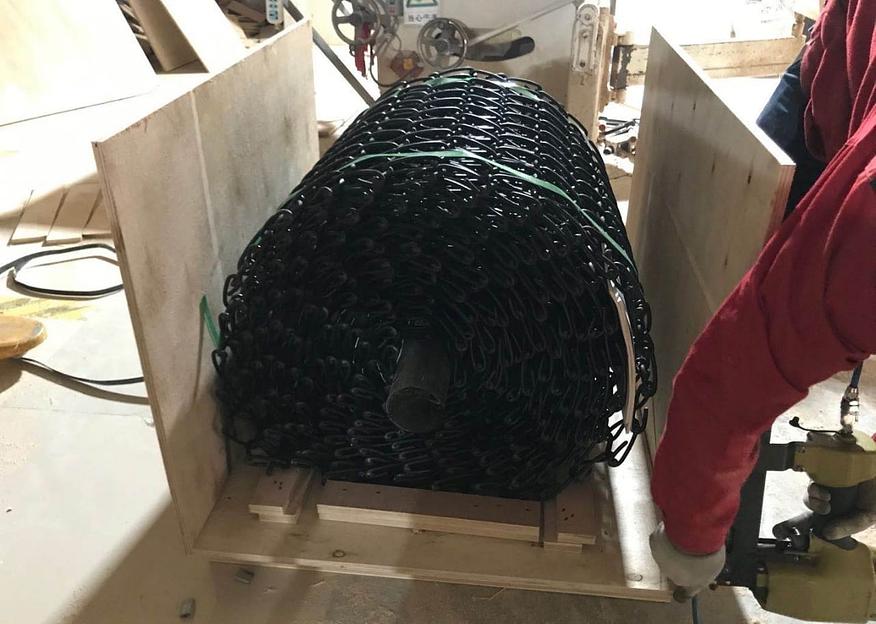 Дробемет с сетчатым конвейером QWD60 фото 7