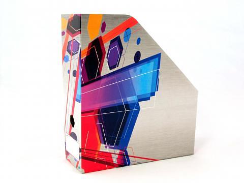 Накопитель для тетрадей (геометрический узор), 2302-283 фото 1