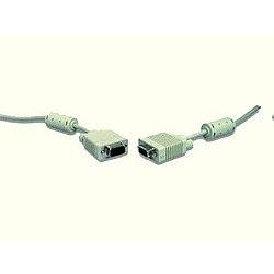 Gembird/Cablexpert CC-PPVGA-10, Кабель VGA Premium 15M/15M, 3.0м, белый, тройной экран, феррит.кольца фото 1