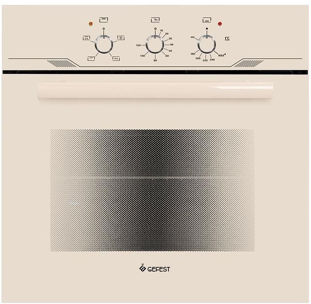 Духовой шкаф Газовый Gefest ДГЭ 621-01 В1 кремовый фото 1