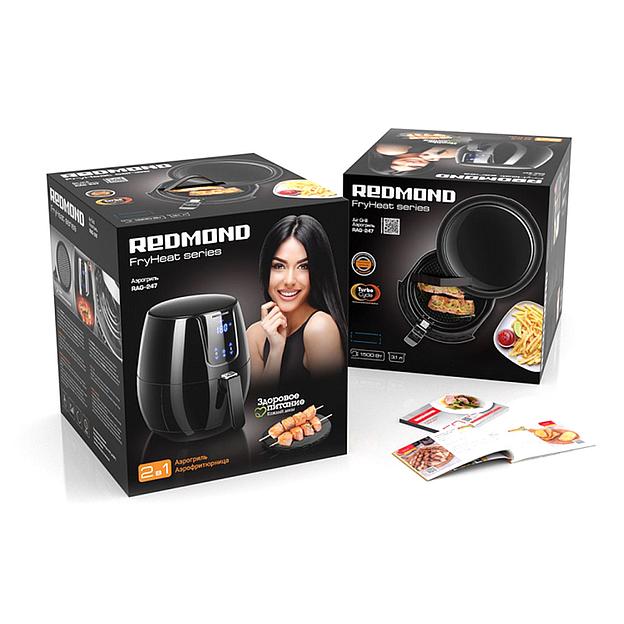 Аэрогриль REDMOND RAG-247 Черный фото 3