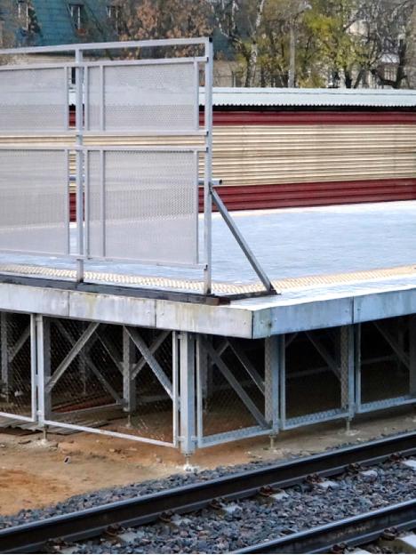 Быстровозводимые сборно-разборные железнодорожные платформы фото 1