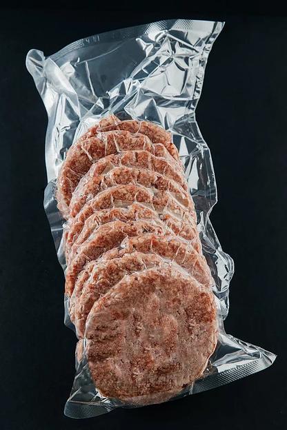 Котлеты для гамбургеров из говядины вакуум ОПТ фото 1