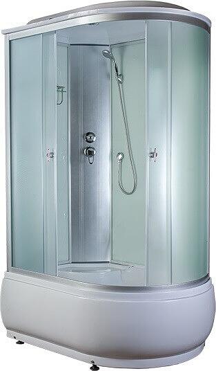 Душевая кабина Aquapulse 4006D 120x80 L hair white фото 1