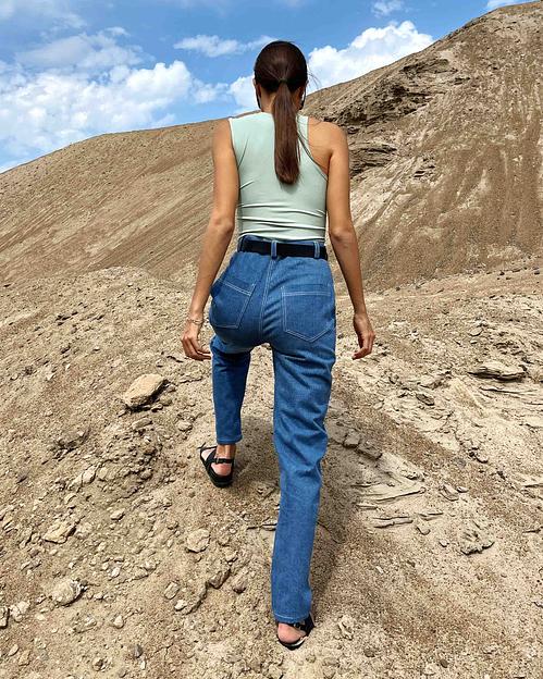 Женские базовые джинсы опт фото 6