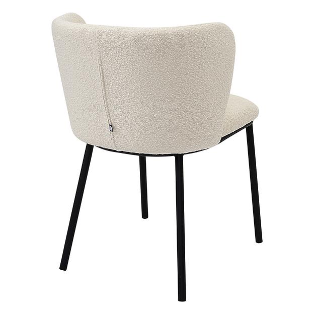 Стул Foggy, букле, молочный фото 3