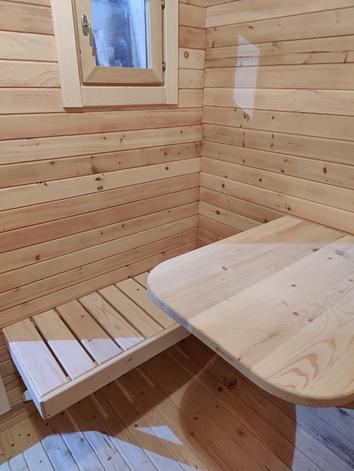 Баня-бочка овальная «Вид 3» фото 3