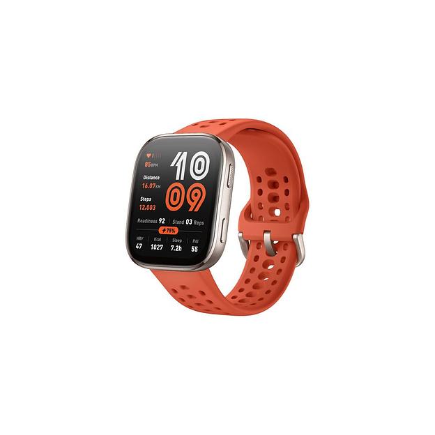 Смарт-часы AMAZFIT Bip 6 A2435, 1.97", красный/серый [6970100377880] фото 1
