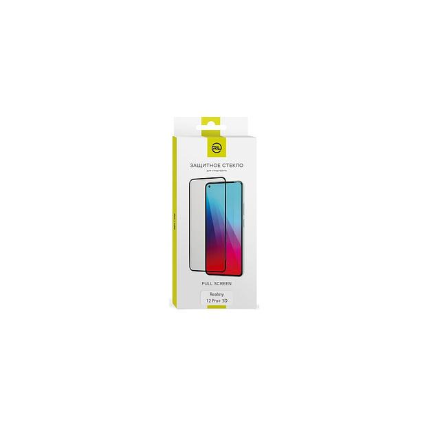 Защитное стекло для экрана Redline для Realme 12 Pro+ 3D, 1 шт, черный [ут000038729] фото 1