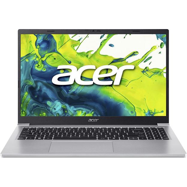Ноутбук Acer Aspire Lite 15 AL15-36P-C9XQ Intel Core N150/8Gb/SSD256Gb/15.6"/IPS/FHD/1920x1080/60Hz/NoOS/Silver (NX.DGJCD.004) фото 1