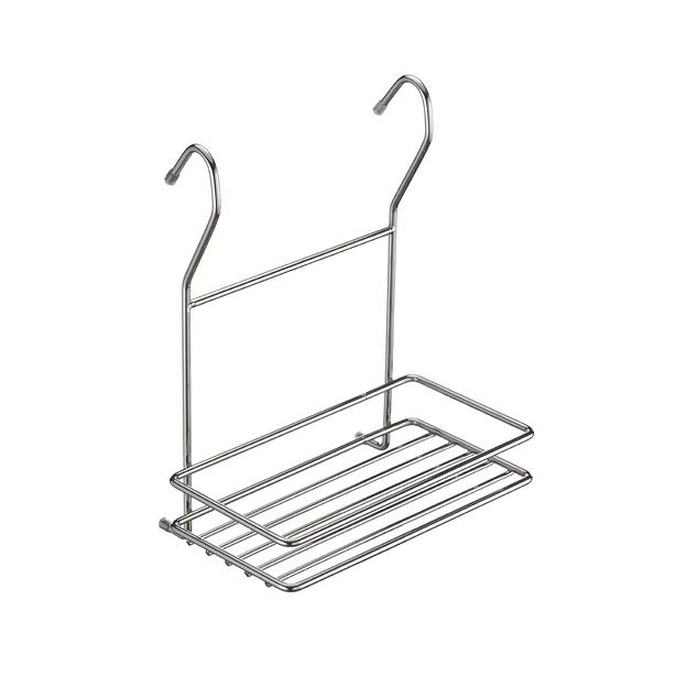 Полка одинарная малая (200х110х250мм), хром фото 1