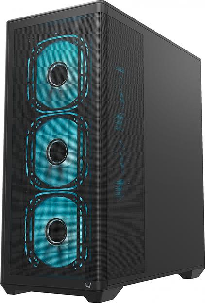 Корпус Formula Air Power G5 Plus черный без БП ATX 1x120mm 2xUSB2.0 1xUSB3.1 audio bott PSU фото 3