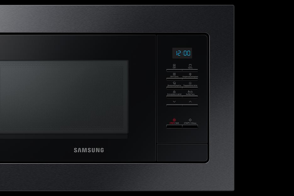 Встраиваемая микроволновая печь Samsung Samsung Electronics MG23A7013AA/BW фото 6