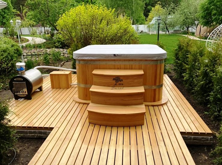 Купель уличная прямоугольная №4 фото 5