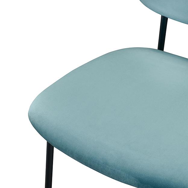 Стул Tilla, велюр, темно-бирюзовый фото 7