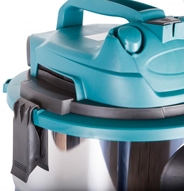 Строительный пылесос Bort BSS-1325 1300Вт (уборка: сухая/влажная) синий фото 4