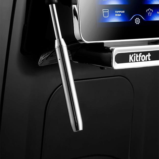 Кофемашина Kitfort КТ-7472 1480Вт черный фото 5