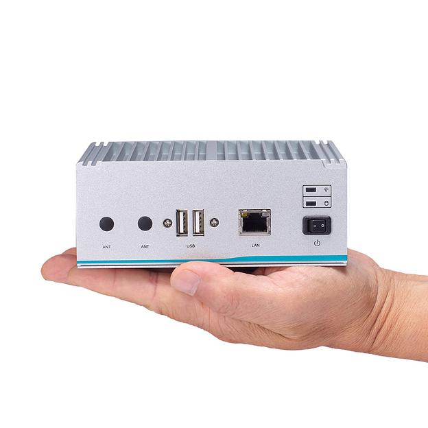 Российский промышленный встраиваемый компьютер FRONT Compact 210.112, на базе процессора Intel Celeron 4305UE / RAM 8Гб DDR4 SO-DIMM / SSD 512Гб / 2 x RS-232/422/485 / 2 x Gbe LAN / 2 x USB 2.0 / 2 x USB 3.1 Gen2 / 1 x DP, 1 x HDMI / Адаптер питания в ком фото 1