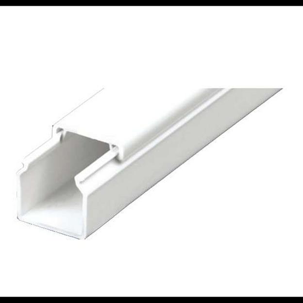 Кабель-канал 25х25 L2000 с двойным замком пластик Урал Пак КК-19025025-060 фото 1