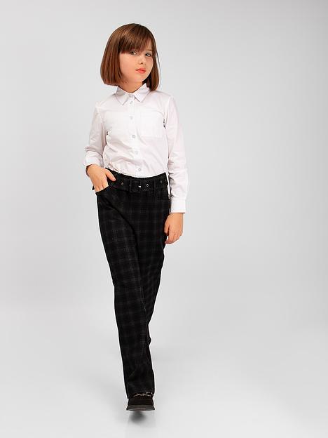 Брюки для девочки Соль&Перец чёрный, арт.SP636 ОПТ фото 2