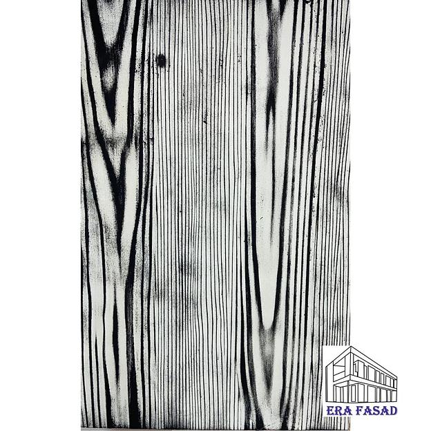 Хризотилцементная плита с рельефной поверхностью под дерево (некрашеный) фото 1