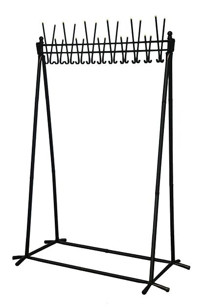 Вешалка гардеробная, 1300х700х1800 мм, 22 крючка фото 1