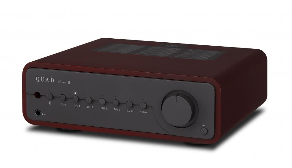 Интегральный усилитель со встроенным ЦАП QUAD Vena II. Цвет Sapele Mahogany фото 1