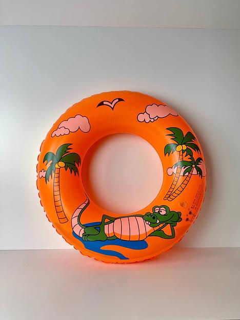 Надувной круг с принтом «Крокодил», 80 см, Опт фото 5