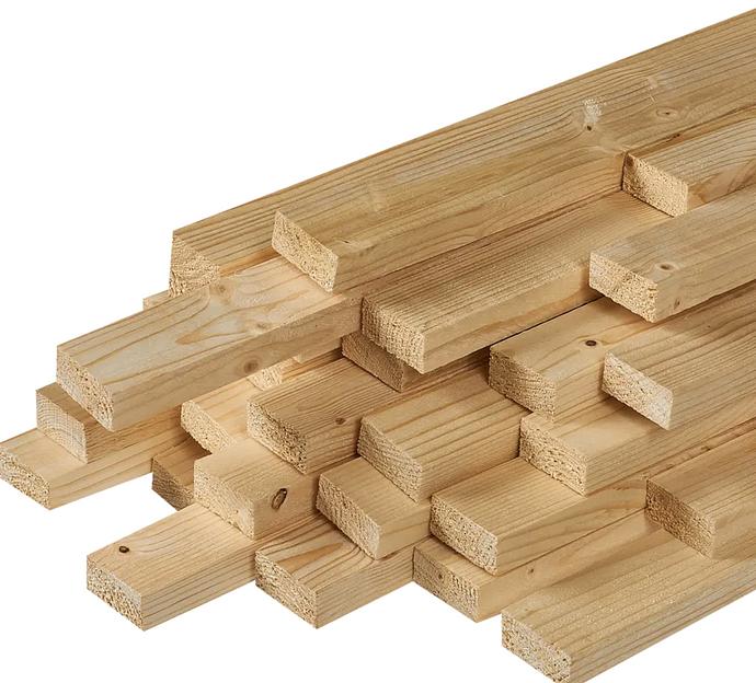 Рейка хвойная 25х50х3000 мм, опт фото 1