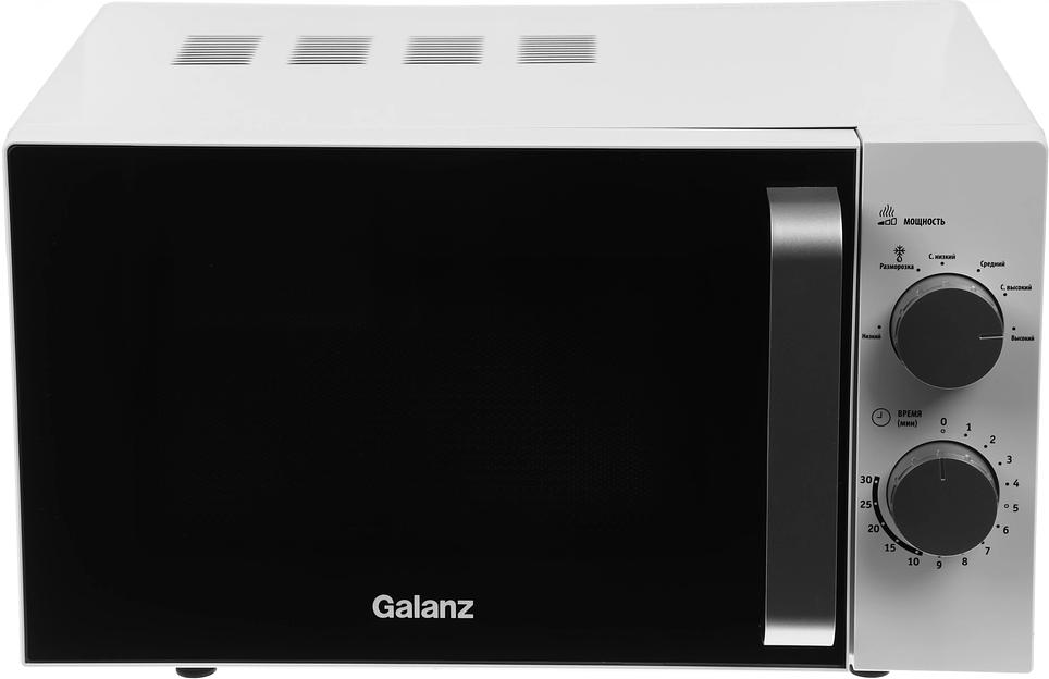 Микроволновая Печь Galanz MOS-2401FMW 20л. 800Вт белый фото 1